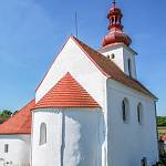 Kojice - kostel sv. Petra a Pavla od severovýchodu (2008)