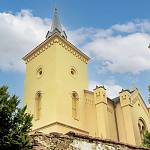 Zibohlavy - kostel sv. Martina, pohled od jihozápadu (2016)