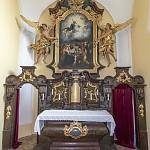 Lstiboř - kostel Nanebevzetí Panny Marie, hlavní oltář (2018)