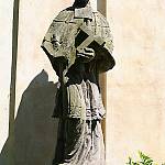 Lstiboř - socha sv. Jana Nepomuckého před opravou (2006)