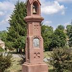 Kšely - zvonička, celkový pohled (2018)