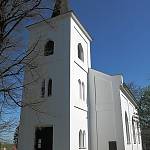 Škvorec - evangelický kostel od jihozápadu (2007)