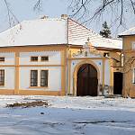 Rostoklaty - venkovská usedlost čp. 6 v zimě (2013)