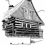 Týnec nad Labem - dům čp. 246, kresba