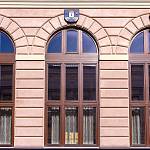 Český brod - sokolovna, okna cvičebního sálu (2022)