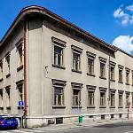 Kolín - bývalé vojenské velitelství před zbořením, jihozápadní nároží (2016)