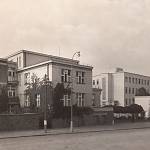 Kolín - nemocnice po dokončení funkcionalistické přestavby (kolem roku 1938)
