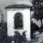 Kolín - zaniklá kaplička sv. Jana Nepomuckého (foto Jiří Krátký, rok pořízení neznámý, SOkA Kolín)