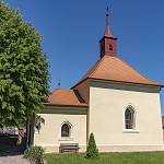 Svatý Mikuláš - kostel sv. Mikuláše, celkový pohled (2018)