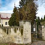 Týnec nad Labem - hřbitov, jižní brána (2017)