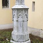 Týnec nad Labem - hřbitov, náhrobník rodiny Cukrovy a Kettzovy (2017)