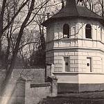 Klavary - mlýn, altánek (50. léta 20. století, SOkA Kolín)