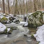 Doubravčice - údolí šembery v zimě (2019, Josef Jeníček)