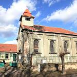 Plaňany - bývalá synagoga a židovská škola (25. 2. 2012)