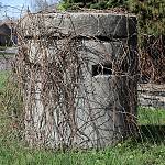 Kolín - německá pozorovatelna Einmannbunker na křižovatce v Sendražicích (2011)