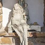 Hluboký Důl - socha Panny Marie v kapličce (2022)