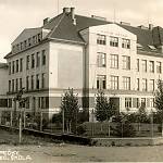 Červené Pečky - škola (30. léta 20. stol. SOkA Kolín)