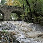 Toušice - Toušické prahy pod barokním mostem (12. 10. 2013)