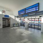 Kolín - železniční nádraží, výstupní část a toalety (2019)