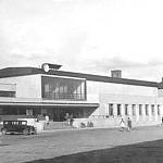 Kolín - nádraží po dokončení (1940)