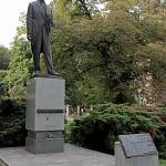 Kolín - památník T. G. Masaryka, celkový pohled (2015)