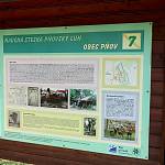 Pňov-Předhradí - naučná stezka Pňovský luh, stanoviště č. 7 v Pňově (2016)