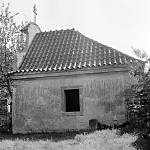 Poříčany - márnice od severu (1970 archiv obce)