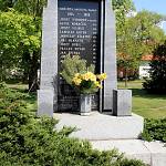 Pňov - památník obětem světových válek (2016)