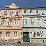 Kolín - ulice Na Hradbách (židovské ghetto), domy čp. 126 a 157, židovská škola (2018)