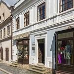 Kolín - ulice Karoliny Světlé (židovské ghetto), řada domů (2023)