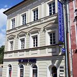 Kolín - ulice Na Hradbách (Židovské ghetto), dům čp. 155, fasáda do ulice Na Hradbách (2016)