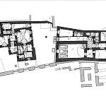 Kolín - ulice Na Hradbách (židovské ghetto), půdorysy domů čp. 124 a 125 (2024)