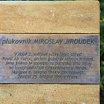 Zibohlavy - deska plukovníka Miroslava Jiroudka (2016)