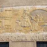 Horní Chvatliny - dům čp. 60, celý reliéf (2023)