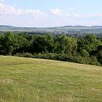 Kolín - Vinice, výhled k jihu na Vlčí hory (2016)