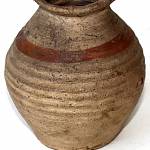 Tlustovousy - archeologické nálezy, středověká nádoba (Podlipanské muzeum Český Brod)