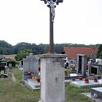 Jezeřany - centrální hřbitovní kříž (2017)