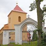 Jindice - hřbitov, brána od západu (2010)
