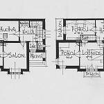 Kolín - Ovčárecká ulice, dům čp. 638, plány domu signované Jinřichem Freiwaldem (1922)