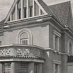 Kolín - Ovčárecká ulice, dům čp. 638, detail (1924, foto J. Freiwald)