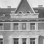 Kolín - Okružní ulice, dům čp. 620, vchod (1924, foto J. Freiwald)