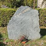 Stříbrná Skalice - památník T. G. Masaryka, detail (2017)