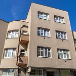 Kolín - dům čp. 72/166, detail východního průčelí (2024)