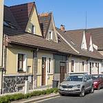 Kolín - ulice U Přejezdu, Freiwaldovy domy (2018)