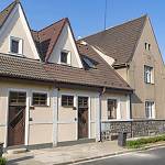 Kolín - ulice U Přejezdu, Freiwaldovy domy čp. 733-735 a 898 (2018)