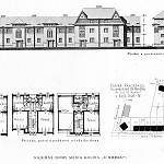 Kolín - plány Jindřicha Freiwalda na zástavbu ulice U Borků (1920)