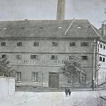 Kolín - Vavruškova sodovkárna (foto kolem roku 1890)