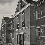 Kolín - Jablonského ulice, domy čp. 637 - 633 (1924, foto J. Freiwald)