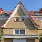 Kolín - Sadová ulice, dům čp. 67, štít domu (2018)