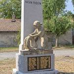 Vyšehořovice, památník padlým v 1. světové válce (2018)